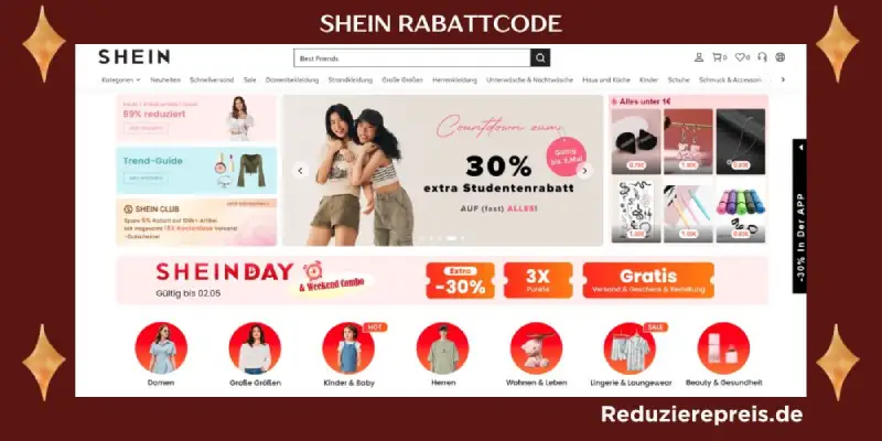 SHEIN-Rabattcode